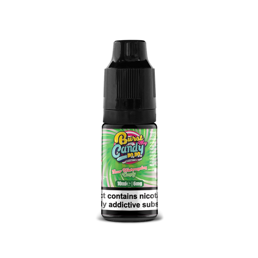 Burst my Candy 50/50 Range | SOUR WATERMELON CANDY | 10ml Single | Various Nicotine Strengths - IFANCYONE WHOLESALE