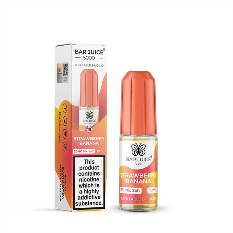 Bar Juice 5000 | 10ml Nicotine Salts Disposable Flavour E-Liquids | 10ml Bottles | 10mg / 20mg Nic Salt