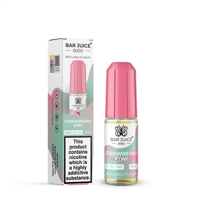 Bar Juice 5000 | 10ml Nicotine Salts Disposable Flavour E-Liquids | 10ml Bottles | 10mg / 20mg Nic Salt