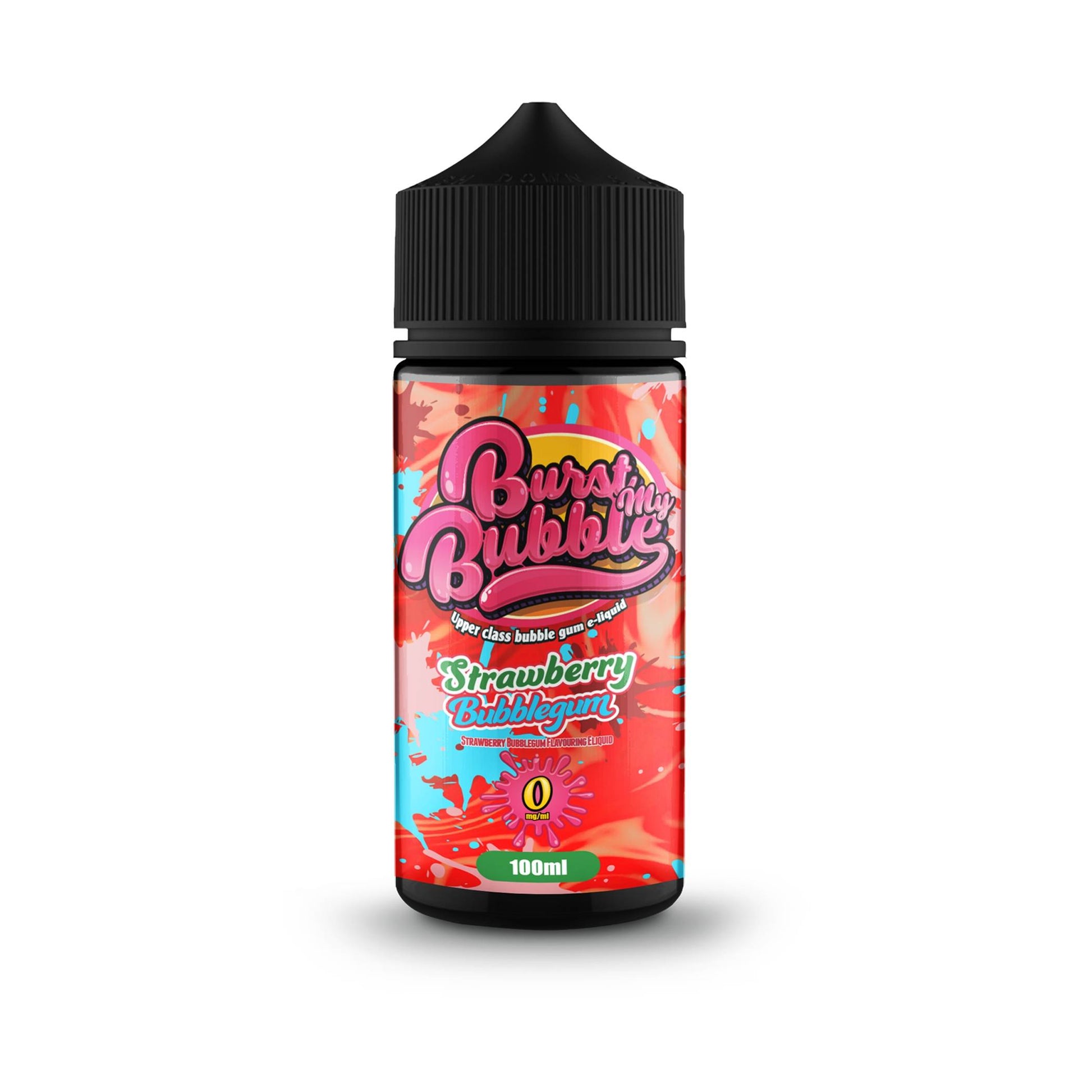 Burst My Bubble | STRAWBERRY BUBBLEGUM | 100ml Shortfill | 0mg - IFANCYONE WHOLESALE