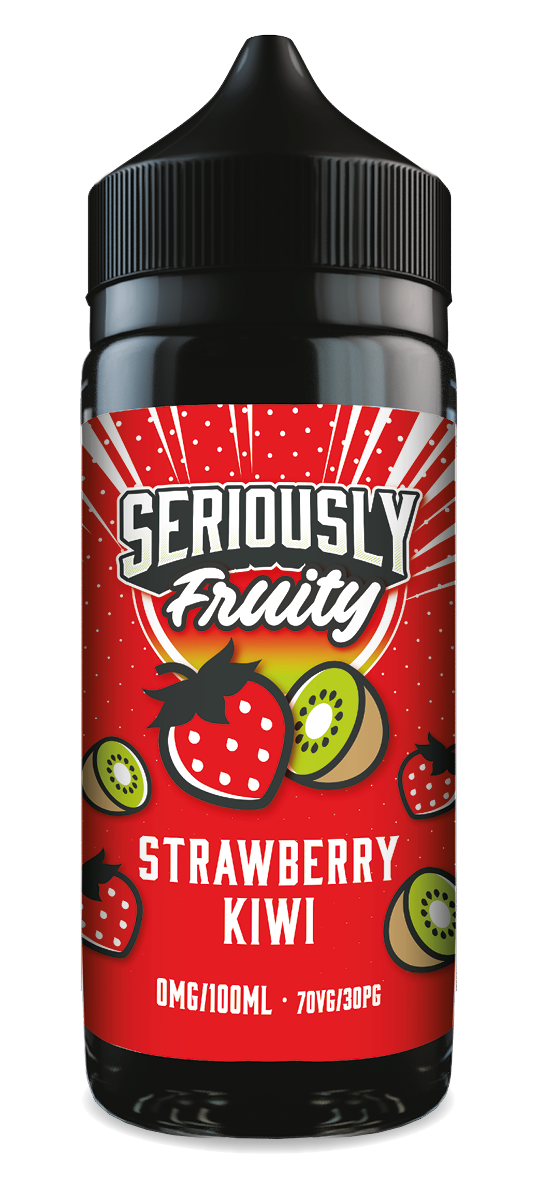 Seriously Fruity by Doozy Vape Co | Strawberry Kiwi | 100ml Shortfill | 0mg - IFANCYONE WHOLESALE