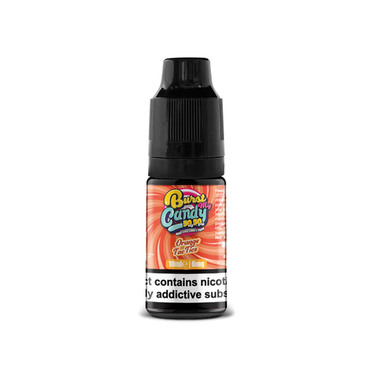 Burst my Candy 50/50 Range | ORANGE TAC TICS | 10ml Single | Various Nicotine Strengths - IFANCYONE WHOLESALE