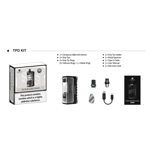 Lost Vape - Centaurus G80 AIO Kit