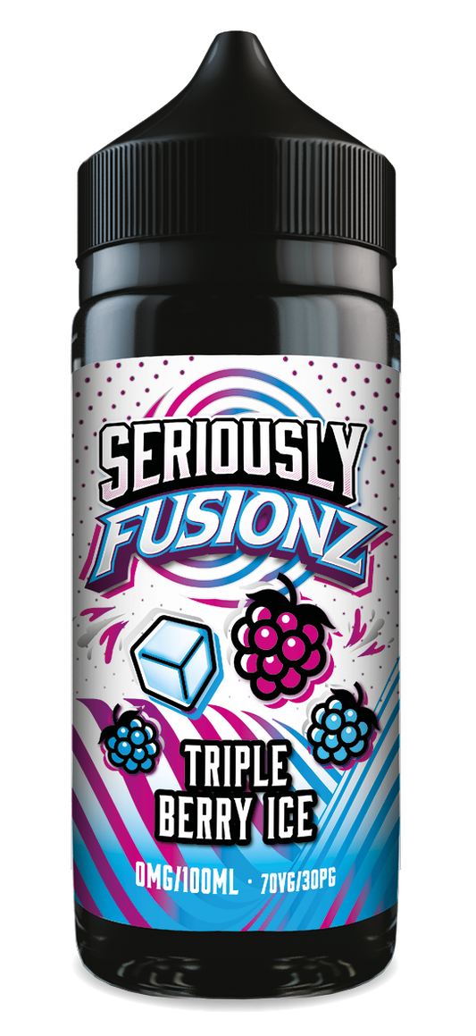 Seriously Fusionz by Doozy Vape Co | Triple Berry Ice | 100ml Shortfill | 0mg - IFANCYONE WHOLESALE