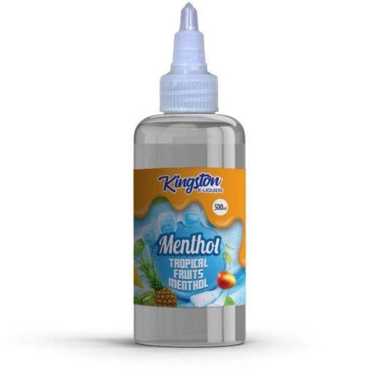 Kingston MegaSaver | Tropical Fruit Menthol | 500ml Shortfill | 0mg - IFANCYONE WHOLESALE