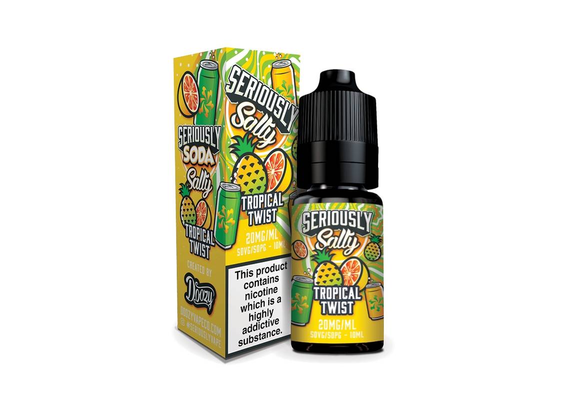 Doozy Seriously Salty | Berry Watermelon | 10ml Single | 10mg / 20mg Nicotine Salts - IFANCYONE WHOLESALE