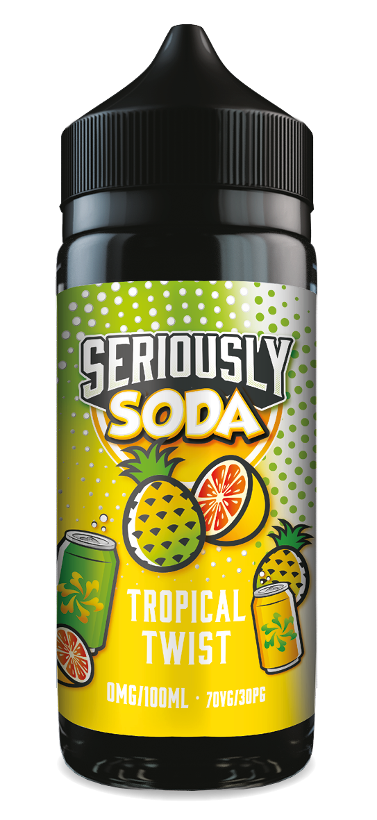 Seriously Soda by Doozy Vape Co | Tropical Twist | 100ml Shortfill | 0mg - IFANCYONE WHOLESALE