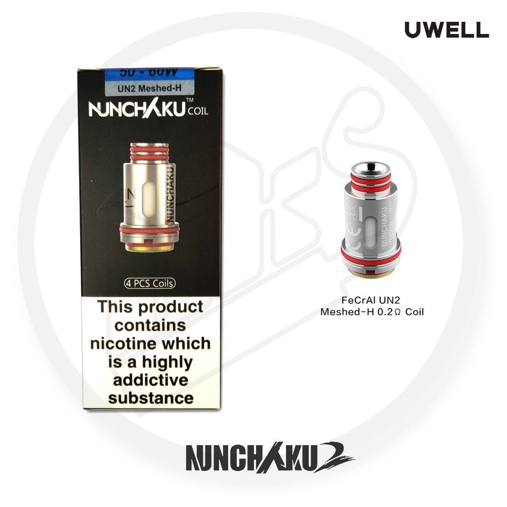 UWELL | Nunchaku Coils | 0.25 / 0.4 Ohm | Pack of 4