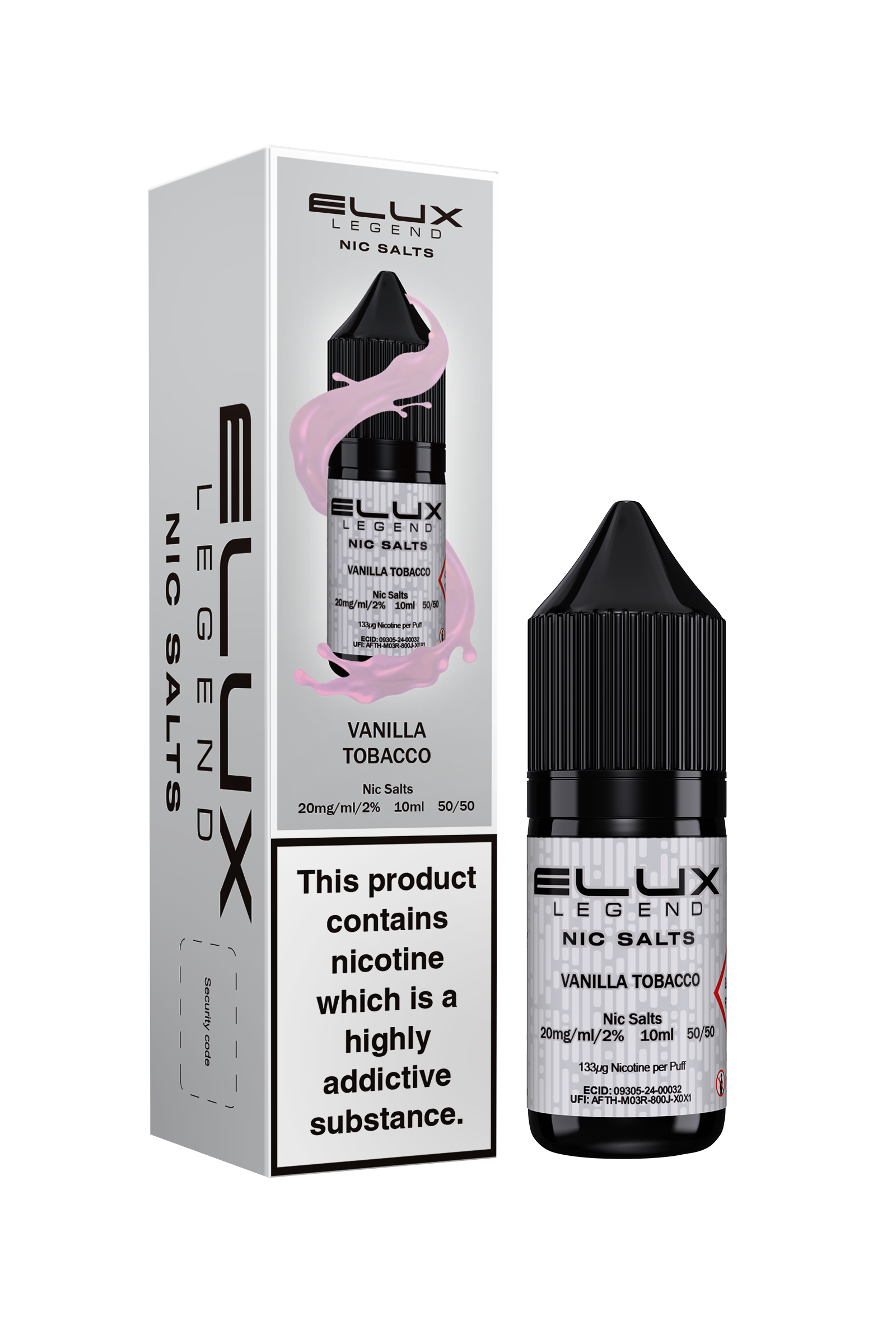 ELUX | Elux Legend 10ml Nicotine Salt E-Liquids | WATERMELON ICE | 10mg / 20mg Nic Salts - IFANCYONE WHOLESALE