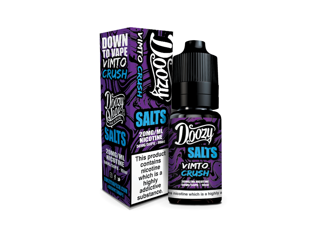 Doozy Salts | Vimto Crush | 10ml Single | 10mg / 20mg Nicotine Salt - IFANCYONE WHOLESALE