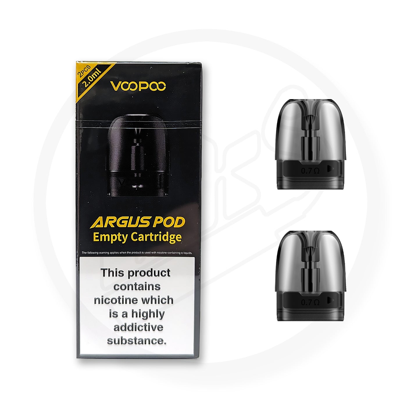 Voopoo | ARGUS Pod Replacements | Pack of 2 | Empty Pod