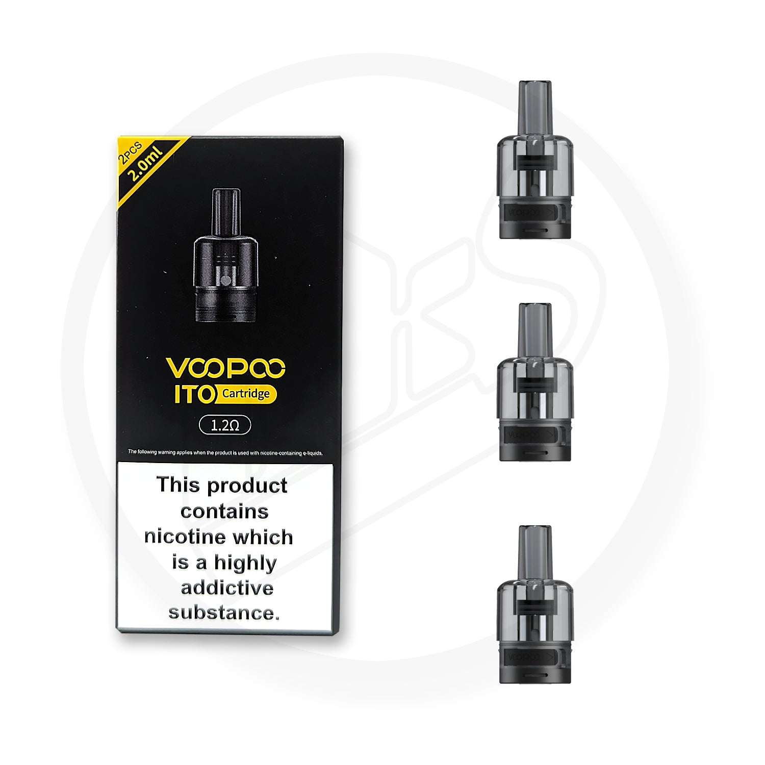 Voopoo | ITO Replacement Pod Cartridge | Pack of 2 - IFANCYONE WHOLESALE