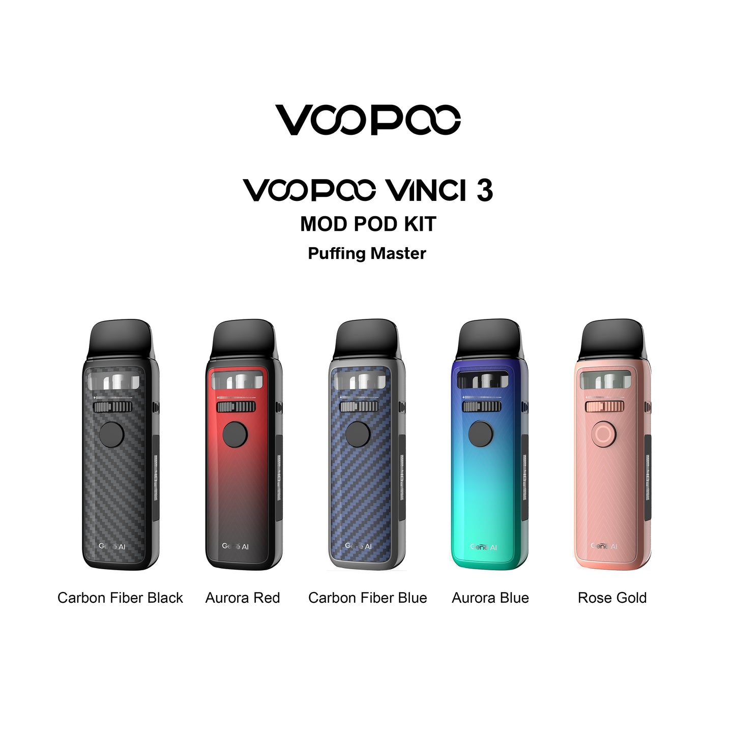 Voopoo | VINCI 3 Pod Mod Kit | 1800mAh | 50W | 2ml Vinci 3 Pod - IFANCYONE WHOLESALE