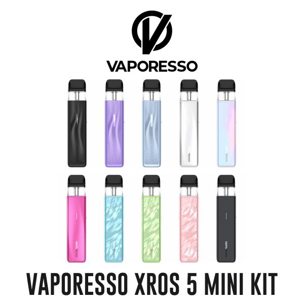 Vaporesso | XROS 5 Mini Pod Vape Kit | 1500mAh | Corex 3.0 Technology