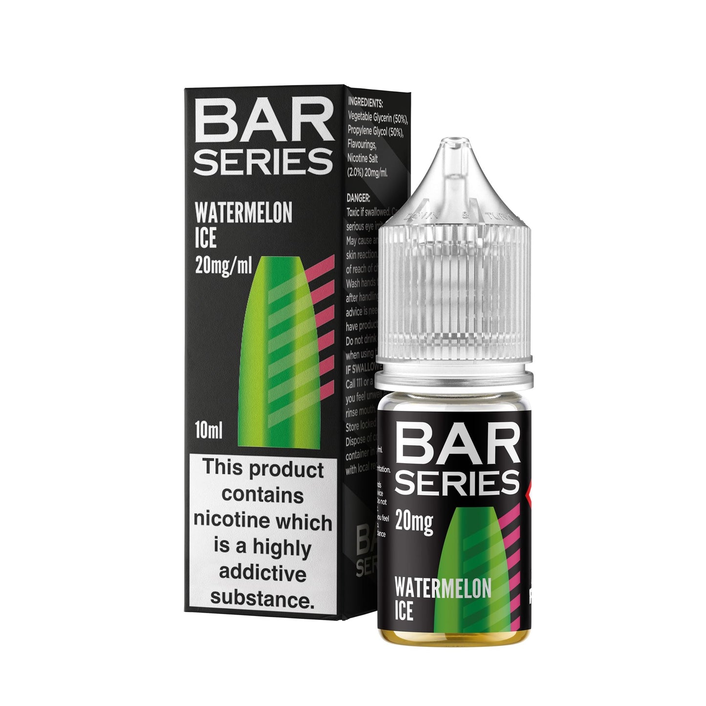 Bar Series |10ml Nicotine Salts | Disposable Flavour E-Liquids  | SPEARMINT - IFANCYONE WHOLESALE