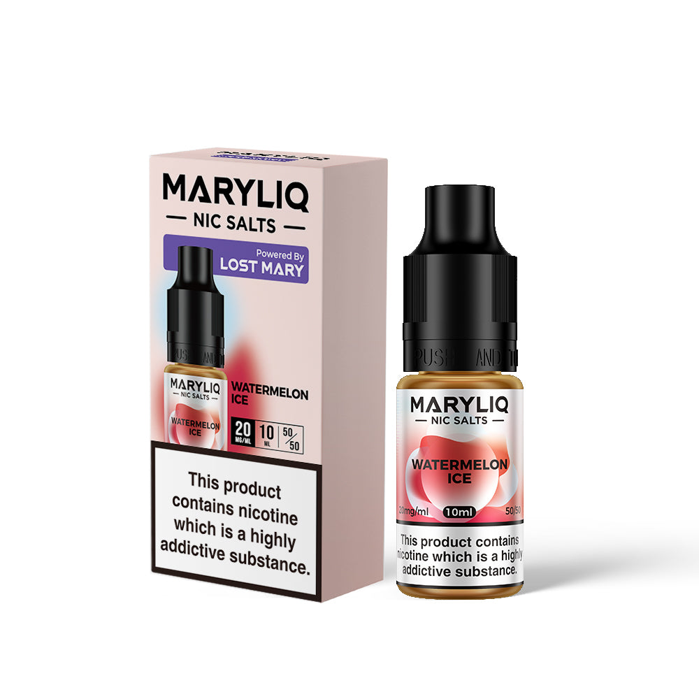 Maryliq by Elf Bar | Cherry Ice | 10ml Elfbar Lost Mary Nicotine Salts E-Liquid | 10mg / 20mg Nic Salt - IFANCYONE WHOLESALE