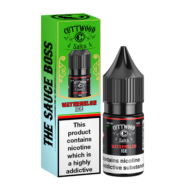 Cuttwood | 10ml Bar Salts Nicotine Salt Range | BLUE RAZZ ICE | 10mg / 20mg Nic Salts - IFANCYONE WHOLESALE