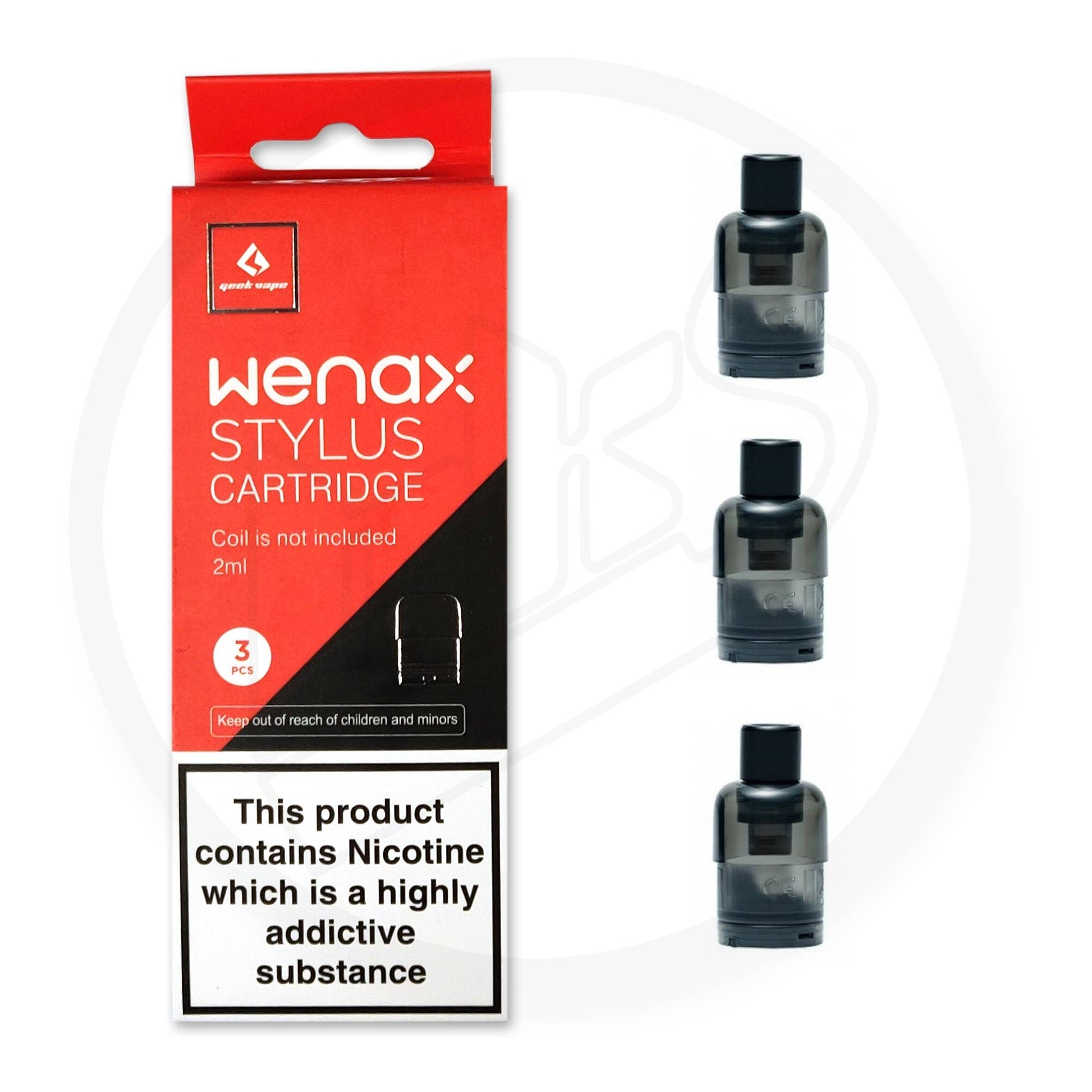 Geek Vape | Wenax Stylus Empty Replacement Pods | Pack of 3 - IFANCYONE WHOLESALE