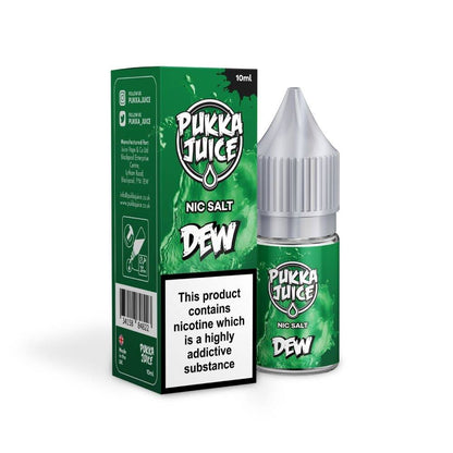 Pukka Juice Nicotine Salts | DEW | 10ml | 10mg / 20mg Nic Salt - IFANCYONE WHOLESALE