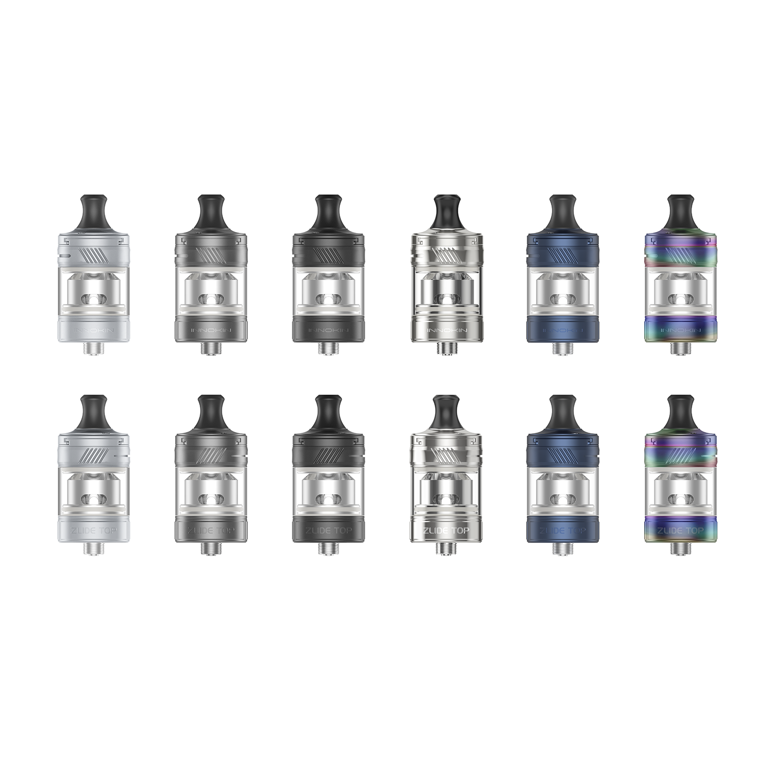 Innokin | Zlide Top Tank | 2ml | Zenith DuoPrime Coils - IFANCYONE WHOLESALE